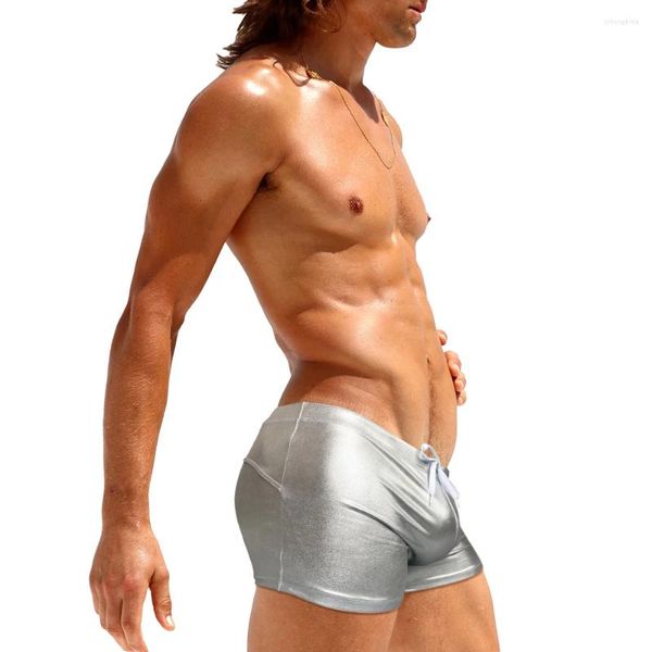 Menores de banho masculino Sexy masculino selo de tampa de nadar masculino esporte masculino shorts de surf shorts rápido seco de maillot de bain maiô