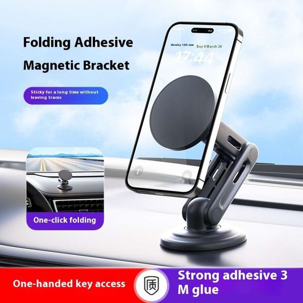 Magnetischer Saugauto -Telefonhalter Magsafe Suspended Bildschirm Benutzerdefinierte Navigation Support -Halterung für Autos