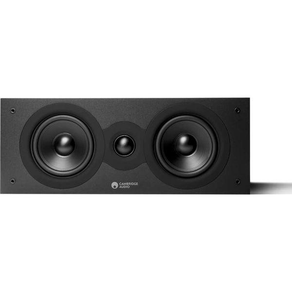 Погрузитесь в Crystal Clear Sound с Cambridge Audio SX Series SX70 Центральный динамик в гладкой матовой черной отделке - Идеально подходит для систем домашнего кинотеатра