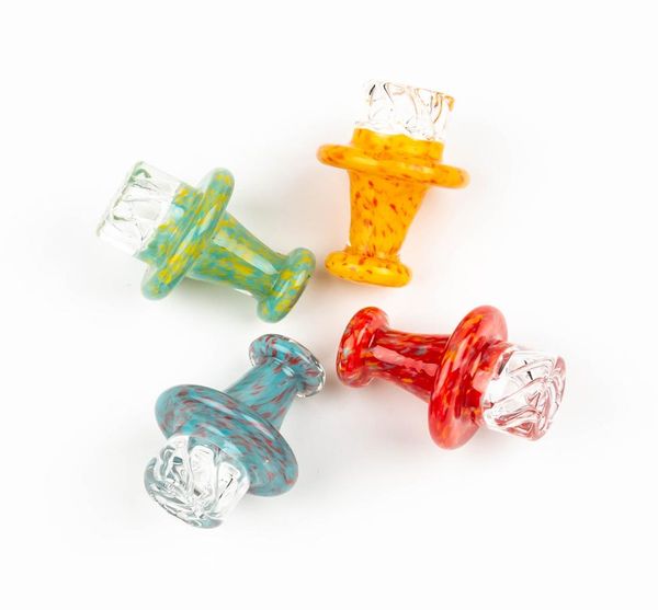 Ciclone Glass OVNIs de carboidratos Riptide Dabber Caps para fumar quartzo Banger Nails Tubos de água Dab Pigs Bong3063417