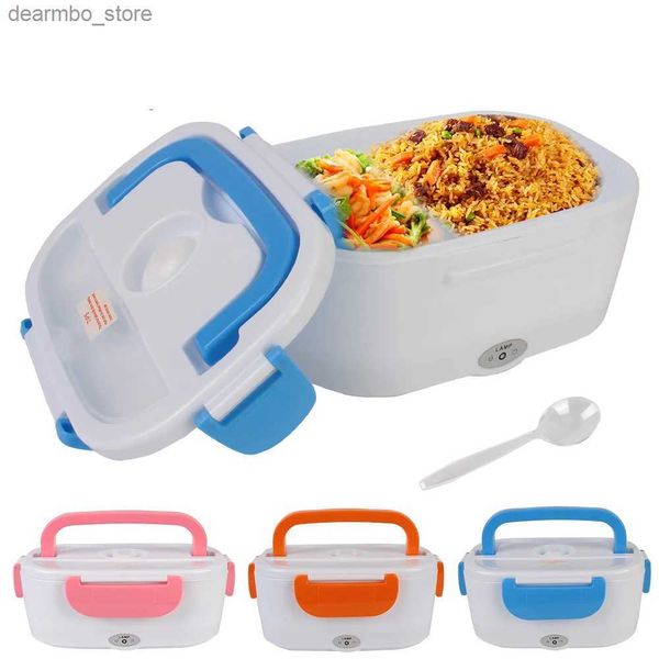 Bento Boxes Minneware Travel Car Working Bento Box Fast Sailing Food Contain Electric Pureated Lunch Box Portable Bento Box L49