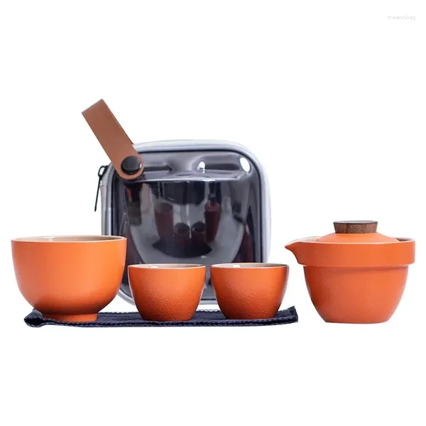 SET DI ATTUALI A TEFE SET OUTDOOR TAVAMENTO TOTE BAM BAGE SET TCUP REGALO CAGGIO DEL TEA CINESA 1 PATTA 3