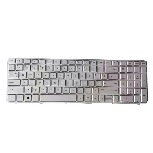 Novo teclado de layout branco dos EUA para HP Pavilion G6-2000 699498-001