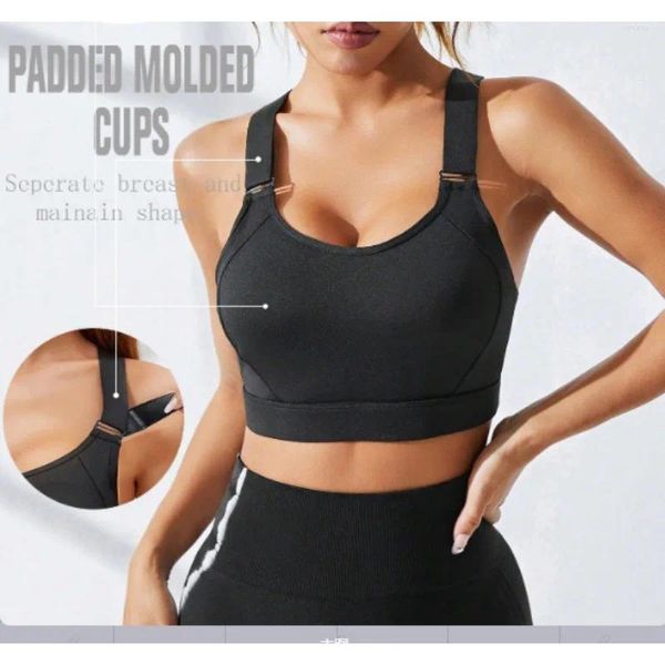 Camisas ativas Al Women Bra Bra Finding Sports Sports Fitness Training Beautiful Back -Bsorbing Gathering Tops