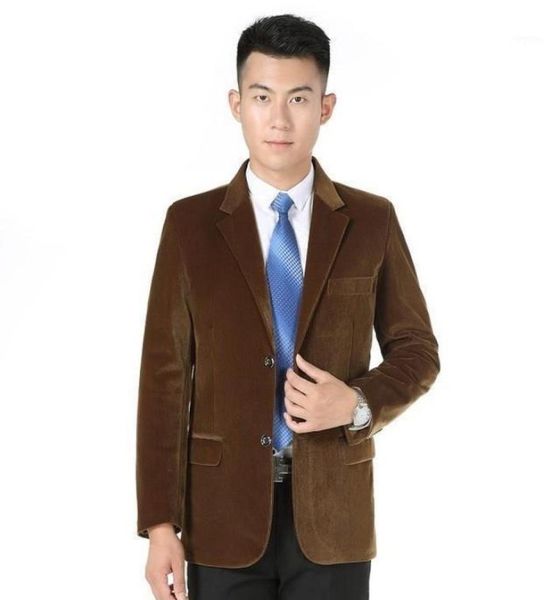 MEN039S JAKETS M4XL Herbst Spring Smart Casual Jacket Fashion Cotton Herren Cord -Coat Business Blazers Windbrecher A91046419175