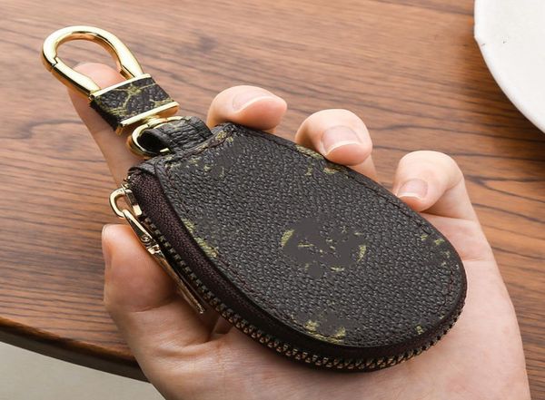 Luxurys Coin -Geldbeutel Buchstaben Drucker Schlüsselanhänger Metallschnallen handgefertigt Unisex Designer Männer Frauen Anhänger Key Case Wallet Accessoires9016023