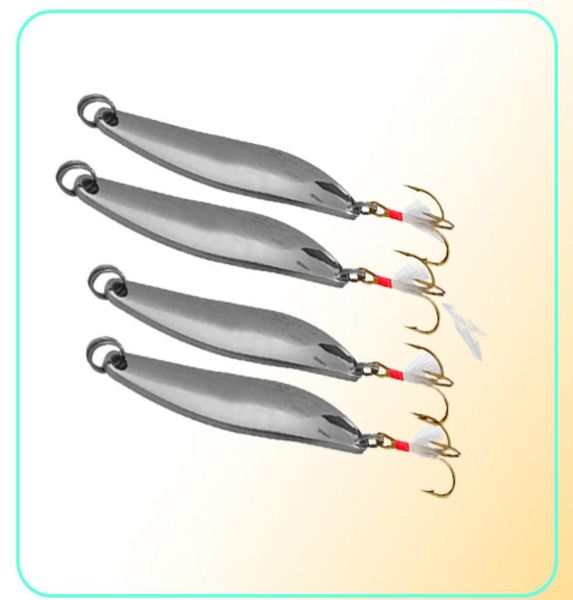 5g21g colheres de gancho iscas de metal de ganchos 864 ganchos de tribres engrenagem de pesca de prata 10 peças lote wmb69604822