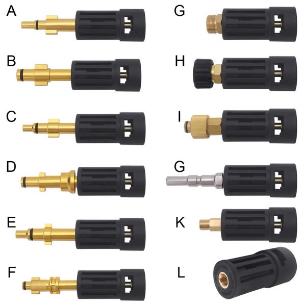 Karcher AR Parkside için Makineler Yüksek Basınçlı Yıkayıcı Nozul Adaptörü Karcher Lavor Parkside CARRAHSER Aksesuar arasında dönüşüm