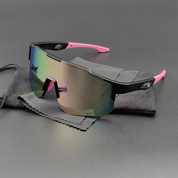 2024 Óculos de sol sem aro UV400 Óculos de sol esportes Óculos de pesca com óculos de bicicleta MTB Bicycle Men Mulheres de bicicleta de bicicleta de bicicleta Eyewear Male Rider 240419