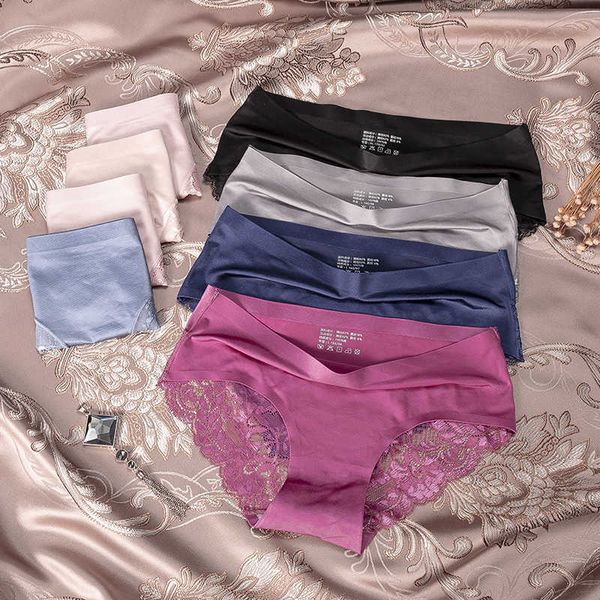 Kadın Külotu Kadın Panties Bzel 3pcslot Dikişsiz Kadınlar İçi Boş Külot Set İç Çamaşırı Konfor Dantel Kılavuzları Düşük Yüksek Kadın Spor Külot Yumuşak Lady Lingerie 230204