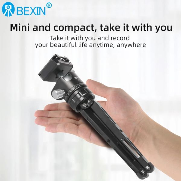 Штативы Bexin Mini Ball Head с 1/4 винтом для алюминиевой сплавой камера телефона Speedlite MS22 Шиппи Столп