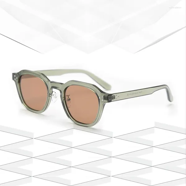 Óculos de sol HBK retro polarizados para homens mulheres de alta qualidade dirigindo o estilo de verão Lunette de Soleil Homme