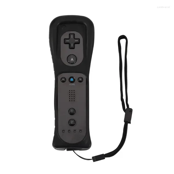 Игровые контроллеры IOIO Беспроводной дистанционный контроллер для Nunchuk Wii GamePad без аксессуаров для движения с силиконовым корпусом
