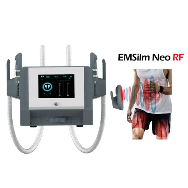 Zayıflama Makinesi EMS Vücut Fastroing Yağ Yanan Maquina EMSLIM RF Bina kası aynı zamanda yağ çözer