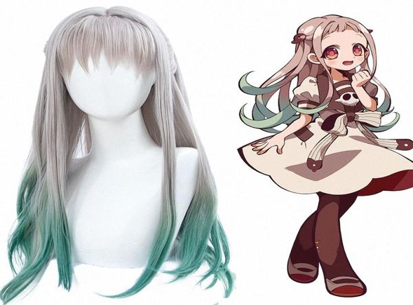 Dianqi Anime Toilette gebundener Jibaku Shounen Hanako Kun Cosplay Perücken Nene Yashiro Special Perücken -Gradientenfarbe Synthetische weibliche Perücken Wig3065842