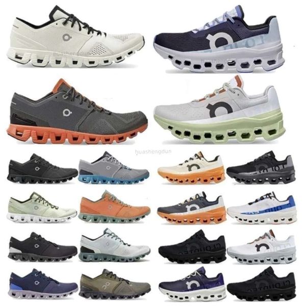 Обувь Cloud x 0n nova 1 0n Running Cloudm0nster Shoes Shoes Conteakers 0nclouds Trainers Все черные белые ледники серого луга зеленые дизайнерские кроссовки
