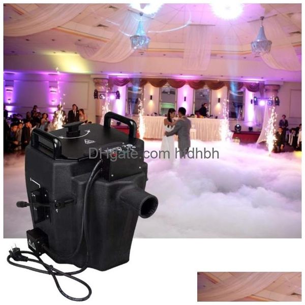 Fog Machine Bubble Machine niedrig liegende Rauch Hine Tanzen im Wolken Nimbus 3500W Trockeneis für Hochzeitsbühne Event Party DJ Drop del Dhi0q