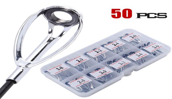 Развлекательные спортивные рыбалки Sougayilang 50pcsbox Top Fishing Ring