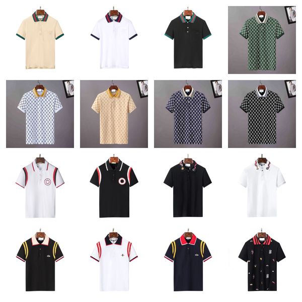 Designer Polo Summer Summer Polo Camisa de golfe 2024 Spring Summer Design versátil masculino e feminino Polo Polo Sólido Manga Casual Casual Polo