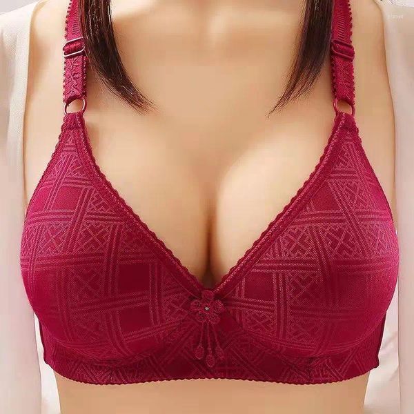 Reggiseni di alto grado di grandi dimensioni sottili di bellezza di bellezza di bellezza di bellezza comoda donne che assorbono il sudore traspirante