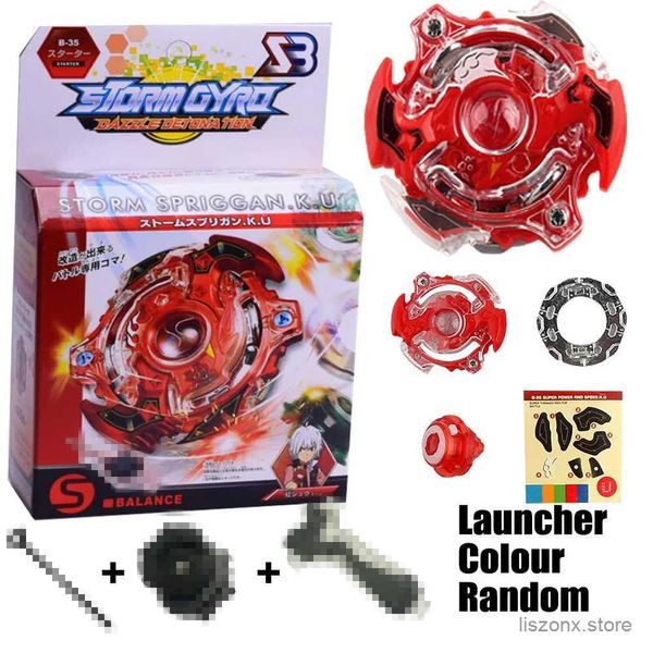 4d Beyblades B-X Toupie Burst Beyblade Spinning Top Victory Valkyrie / Valtryek Spinning Top Starter Set NIP W / Launcher B-34