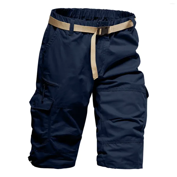 Pantaloncini da uomo sport in cotone in cotone casual pajamas pantaloni da jogging tascabile recensioni coreane molti vestiti comodi