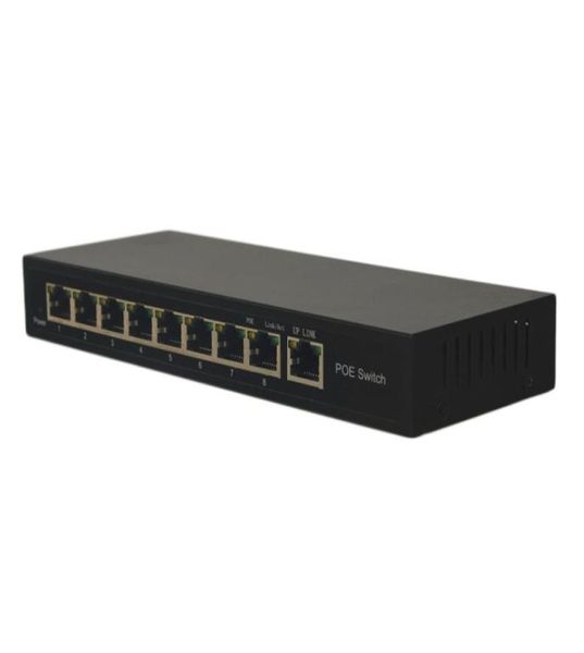 KFS1OH1th120 18 Port 10100Mbit / s POE Switch Network Switch für IP -Kamera POE -Adapter Ethernet -Netzwerkschalter Black4568819
