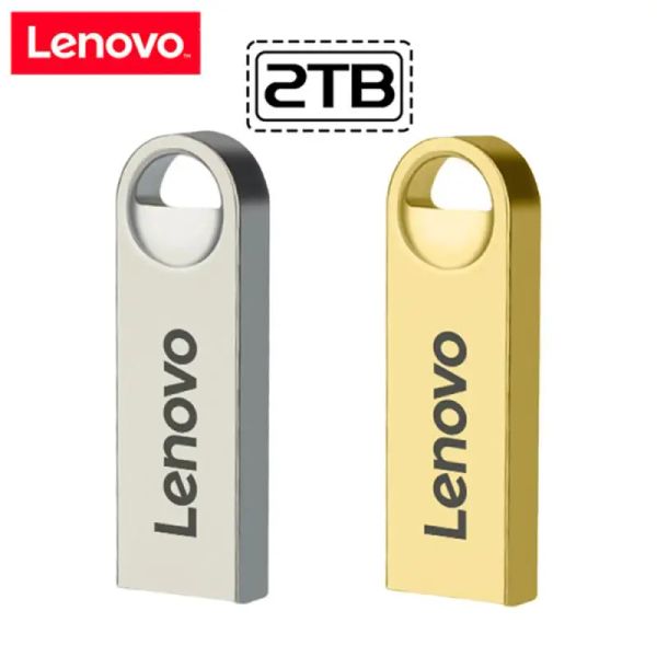 Adattatore Lenovo Memory Stick 1TB USB 3.0 ALTA FLASH ALTA SPECIA DRIVIMENTO 2TB DRIVI MINI MINI CHIAVE USB Penna USB per PC Car Musie Laptop