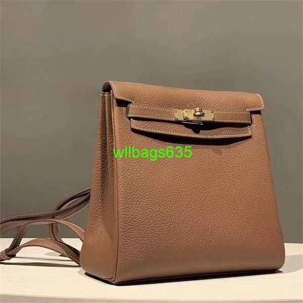 Bolsas de mochila de couro Confie Luxury Ky Bolsa Novo Lazer Moda Popular Combinente Backpack Pu Lock Buckle Bolsa Tenha logotipo Hbhfy2