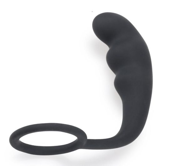 Milicone Anal Beads Cuggino Plug Stimulator Stimulator Prostato Massager Penis Rings Cock Cage Sex Toys per uomini Gay4746920