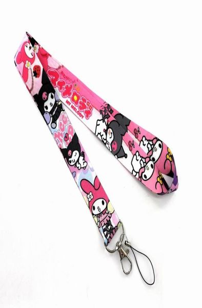 Cartoon Cinnamoroll My Melody Anime Lanyard for Keys ID Card Calks Oshing Telge Badge Hang Rope Hang Rope Lariat Keychai7732121