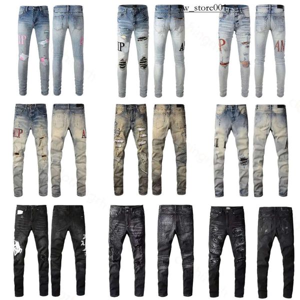 Jeans Amirir Jeans Designer de moda de luxo Jeans Jeans de alta qualidade Denim calças de jeans Biker AMirir Jeans 22 ROCK Women Ksubi Jeans Amirir Jeans Men 9904