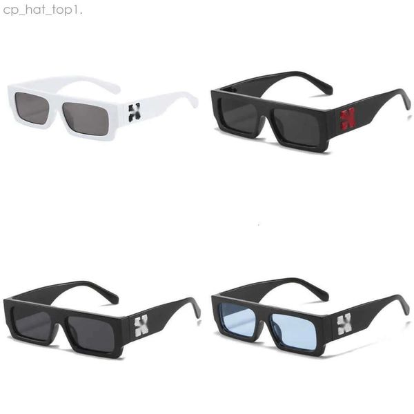 Offs Whitesun Gläsern Mode Designer Rahmen Style Square Marke Sonnenbrille Arrow X Schwarzer Rahmen Brillen Trend Sonnenbrille Bright Sport 9805