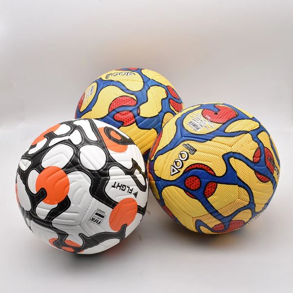 Futebol futebol footy ball tamanho oficial 5 futebol puil de alta qualidade de alta qualidade treinando futebol 240416