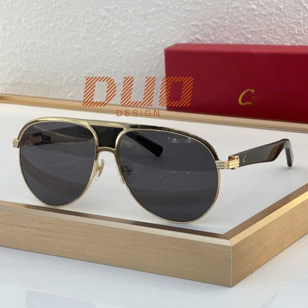 Höchste Qualität Sonnenbrillen Mode -Brillen Designer für Sonnenbrille Frauen Halten Sie echte UV400 polarisierte Linsen Herren Retro Brille mit Original mit Box