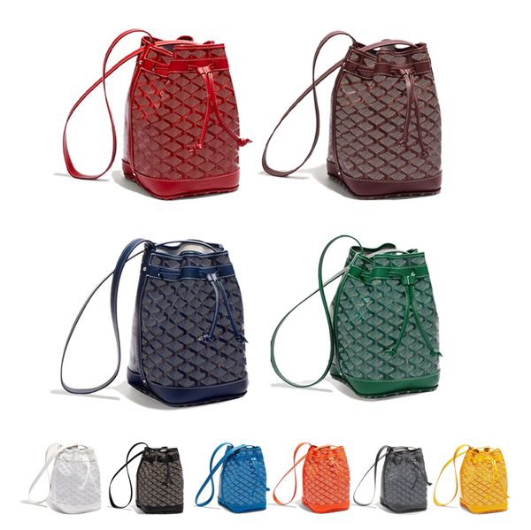 GO Yard Luxurys Çanta Kovası Tasarımcı Çanta Man Petit Flot L Kadın Drawstring Omuz Moda Seyahat Çantası Gy Tote Satchel Shop Debriyaj Deri Crossbody Çantalar