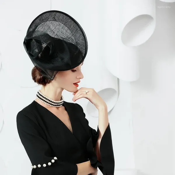 Beretti Lady England Style Fedoras Pillbox Hats Women Elegant Flower Cap Dormine Weddy Wedding Girls Girls Party Hat B-8155