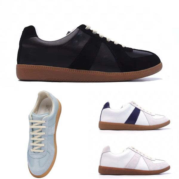 2024 Sneaker Maisons Outdoors Scarpe nere Flat Run Designer Luxury Trainer Man Casual Scarpe Gai Spedizione gratuita