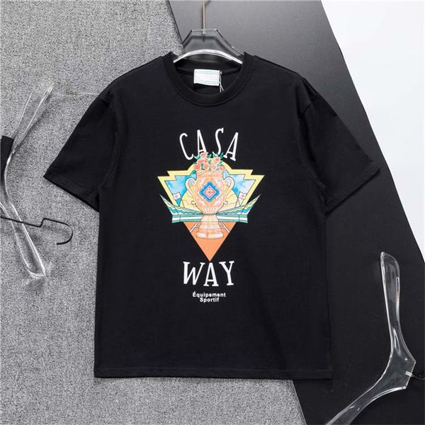 Camiseta de grife masculina camisetas letra impressão babysbreath manga curta masculino padrão de flor de caju de flor tsshirt o-gola o gola alta camiseta camiseta b14