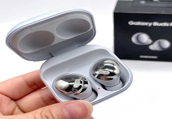 Good Canceling Bom Qulity Ear Ear Earness Buds Pro para Pad Andriod Phones Silver Color2641677