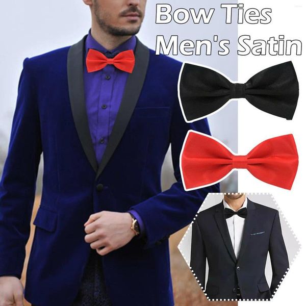 Forniture per feste papillon regolabile per uomini donne classiche accessori per matrimoni Bowtie per adulti multicolori