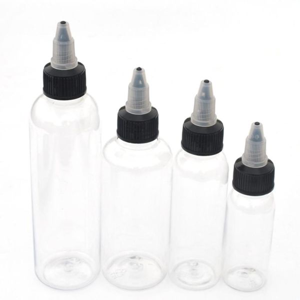 100pcs e líquido 30ml 60ml 100ml 120ml Garda de gotas de plástico de plástico de estimação Pen.