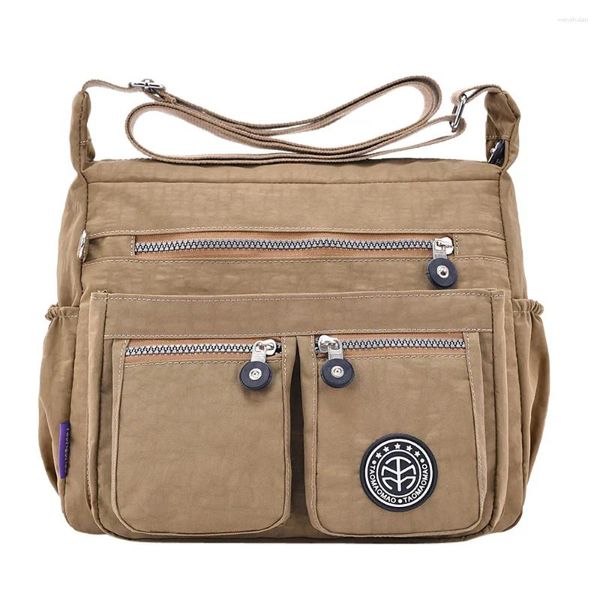 Bag Fashion Women Nylon Spalla Solido color acqua Repellente Crossbody Bolsa Feminina Canvas Vendita Bolso Mujer Borsa #S