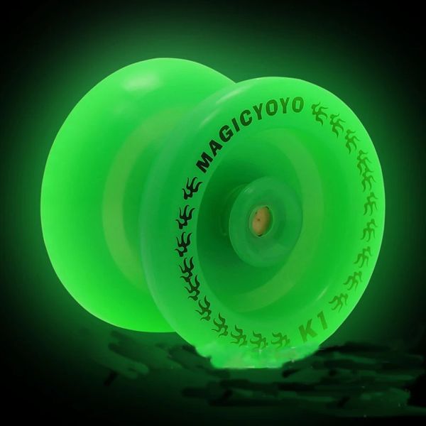 Magic Yoyo K1 Luminous Professional Yo-Yo Custom Пластиковый многоцветный йо-йо-йо детские классические игрушки 240408