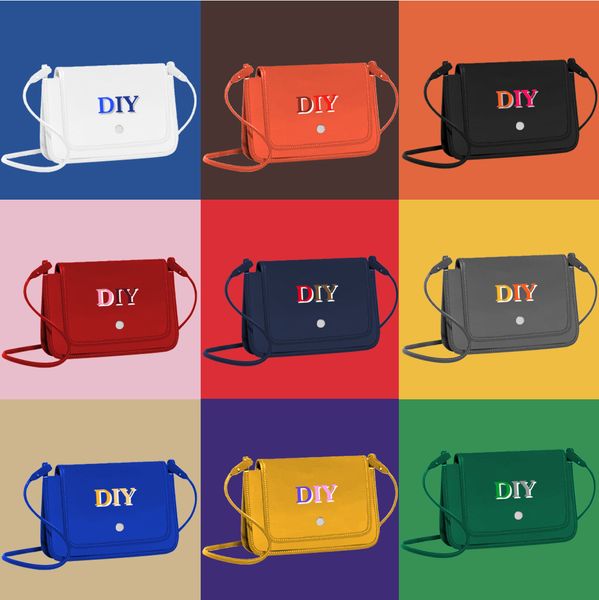 Männer Frauen Tasche Schulter echter Leder Crossbody DIY Custom Name Customizing Customized Messenger Bag Kamera Bag Crossbody Luxurys Designer Brieftasche