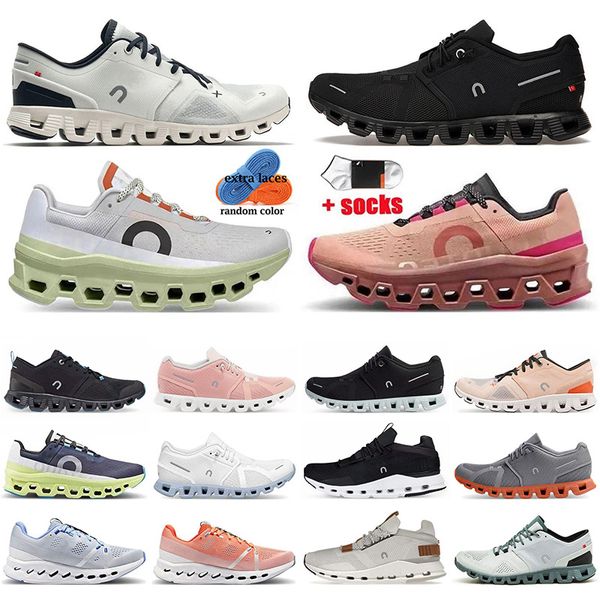 Auf Clouds x1 auf Cloudmonster Running Shoes Cloudsurfer Cloudnova Sneakers Surfernova Lumos All Black White Acai Purple Yellow Cloud Herren Womens Trainer Sneaker