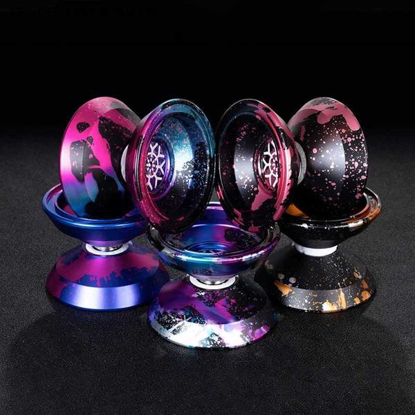 Yoyo New Yoyo Competition Edition Magic Yoyo Aluminiumlegierung Professionell Yoyo Best Responsive Metal Yoyo Klassiker Spielzeuggeschenke Q240418