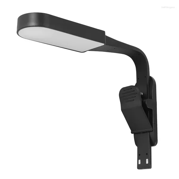 Tischlampen Buch Light USB wiederaufladbares Lesen mit Kontaktsensor Flexibler Clip für im Bett