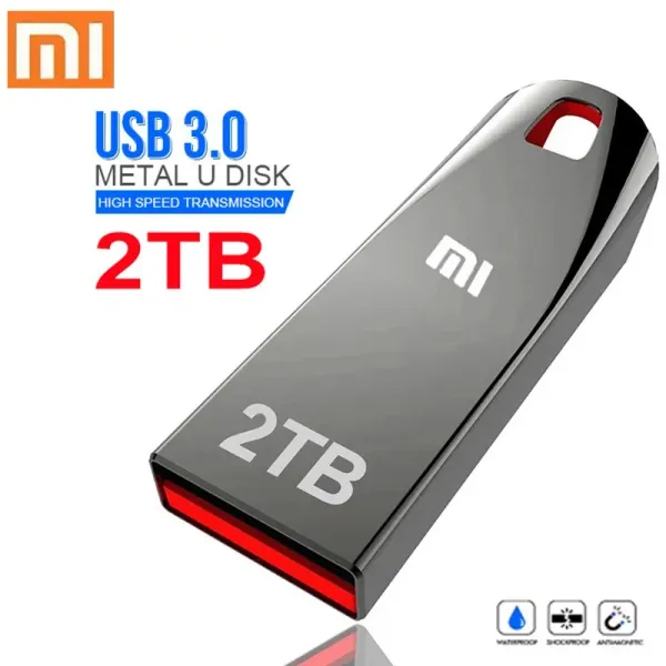 Адаптер Xiaomi 2TB Metal USB -флэш -флэшет