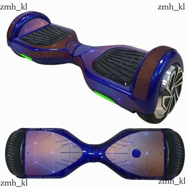 Neues 6,5-Zoll-Selbstausgleichsroller-Haut-Hover Electric Electric Skate Board Aufkleber Zweirad Smart Protective Cover Case Aufkleber 543